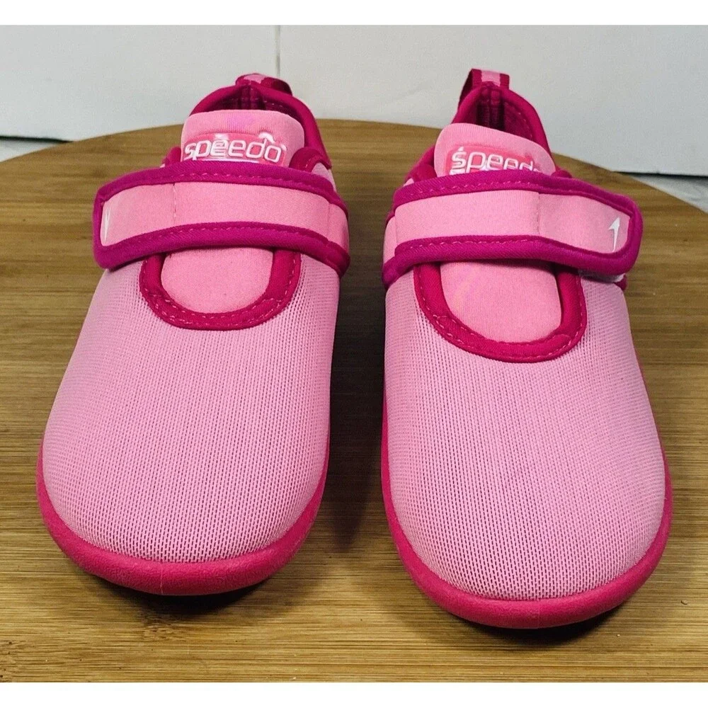 Speedo Toddler Solid Shore Explorer Water Shoes - Pink Sz XL